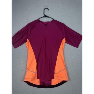 Xersion Quick-Dri Shirt Mens XL Performance Reflective Cycling Pockets Athletic